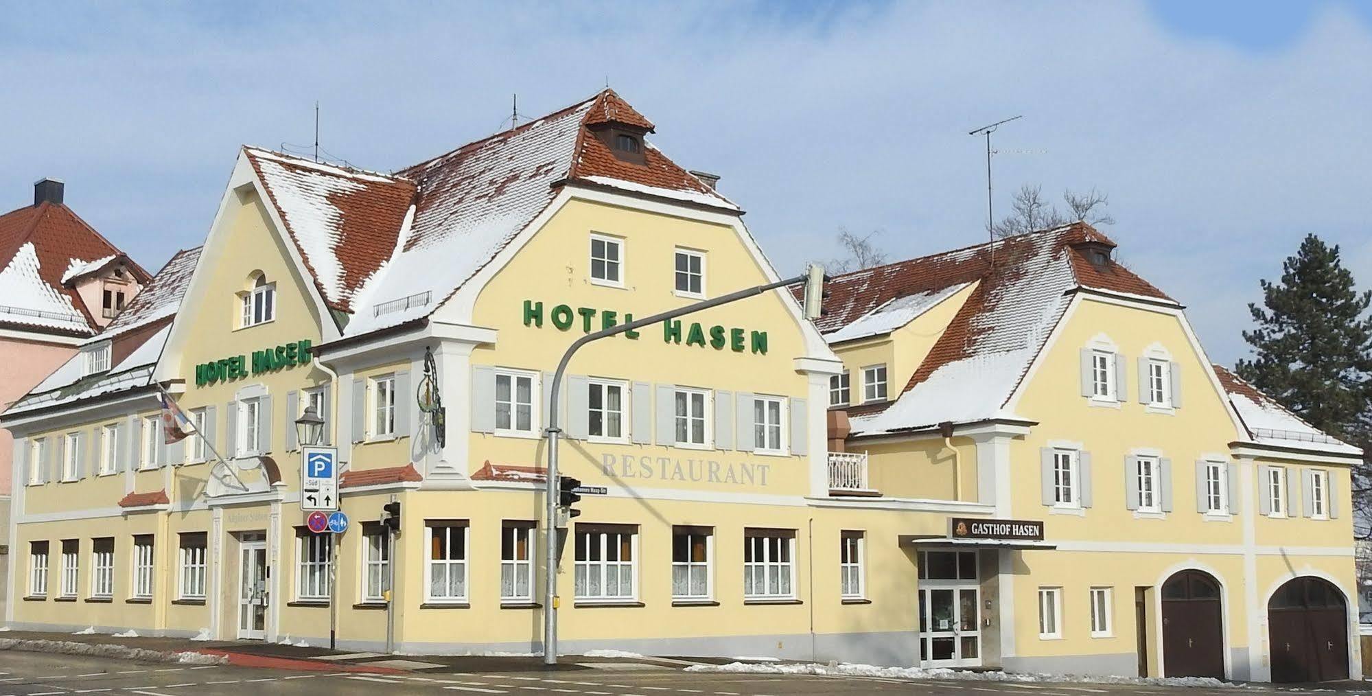 Hotel Hasen Kaufbeuren Allgaeu المظهر الخارجي الصورة